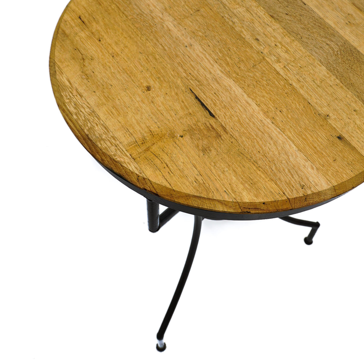 Table with Wooden Top - Rustic Brown - E375 – Cape Garden Online